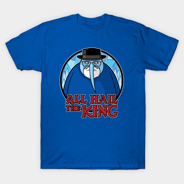 The King of Ice T-Shirt by mikehandyart